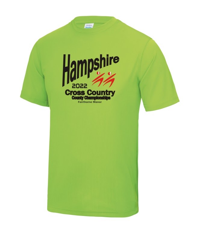 Hampshire Hi Viz Green T-shirt